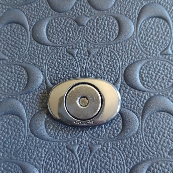 Coach HTF Morgan Top Handle & Wallet in Signature Monogram Leather - Picture 10 of 17